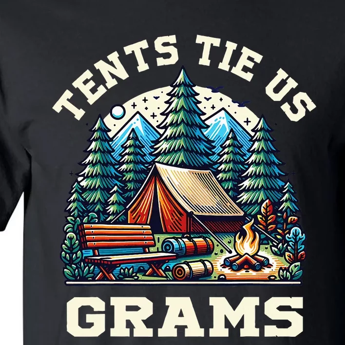 Cute Grams Family Matching Camping Tall T-Shirt