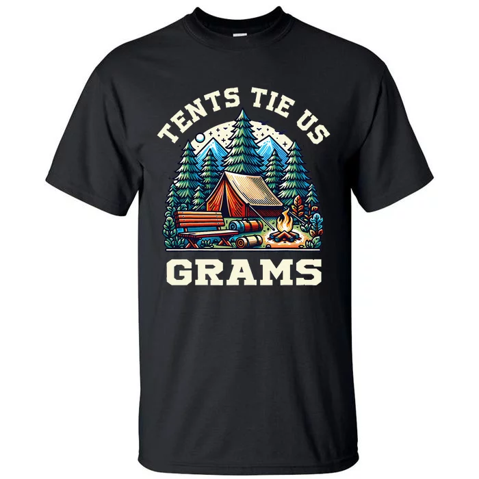 Cute Grams Family Matching Camping Tall T-Shirt