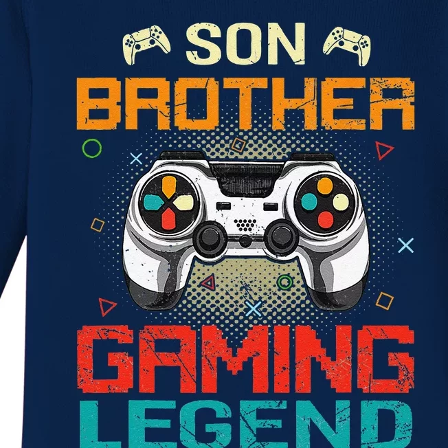 Christmas Gamer Gaming Fornage 812 Year Old Xmas Baby Long Sleeve Bodysuit