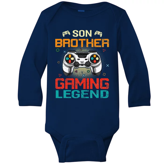 Christmas Gamer Gaming Fornage 812 Year Old Xmas Baby Long Sleeve Bodysuit