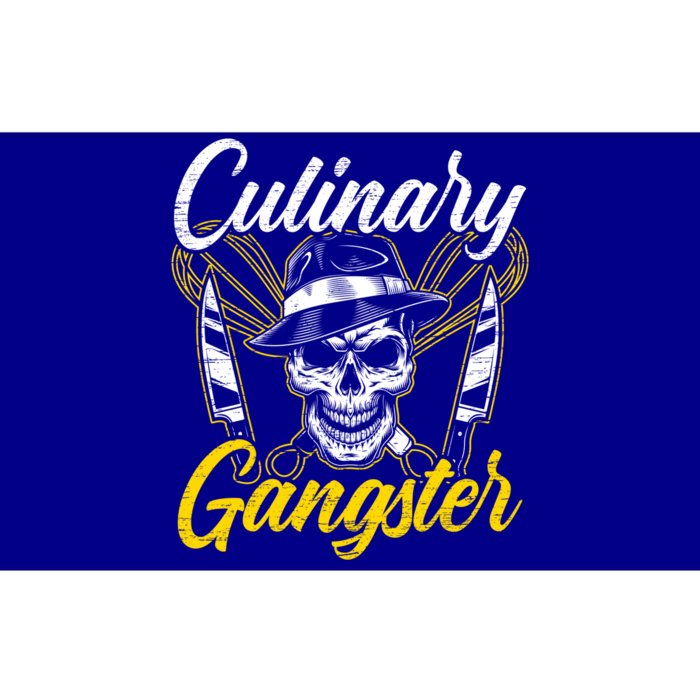 Culinary Gangster Gift Aspiring Chefs Chef Life Great Gift Bumper Sticker