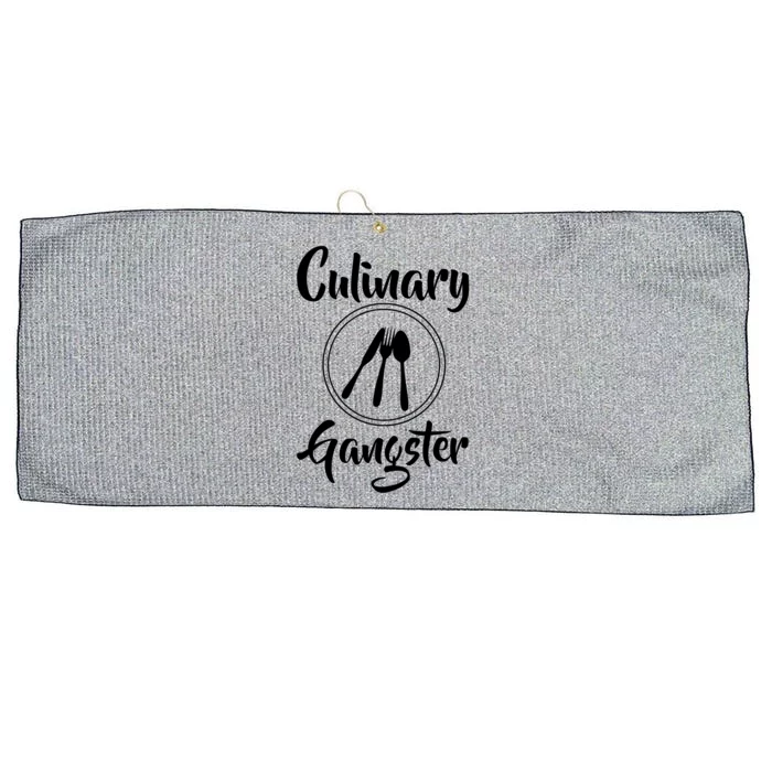 Culinary Gangster Gift Large Microfiber Waffle Golf Towel