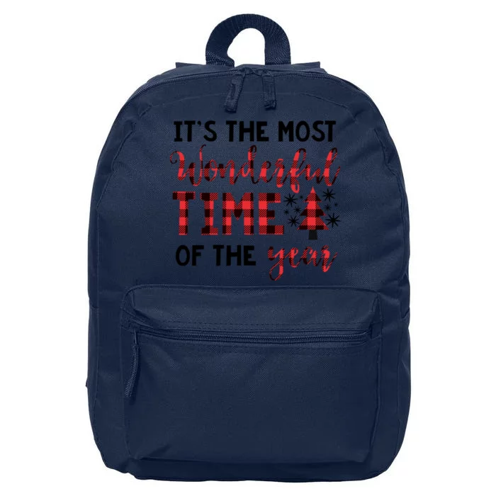 Christmas Great Gift Most Wonderful Time Of The Year Gift 16 in Basic Backpack