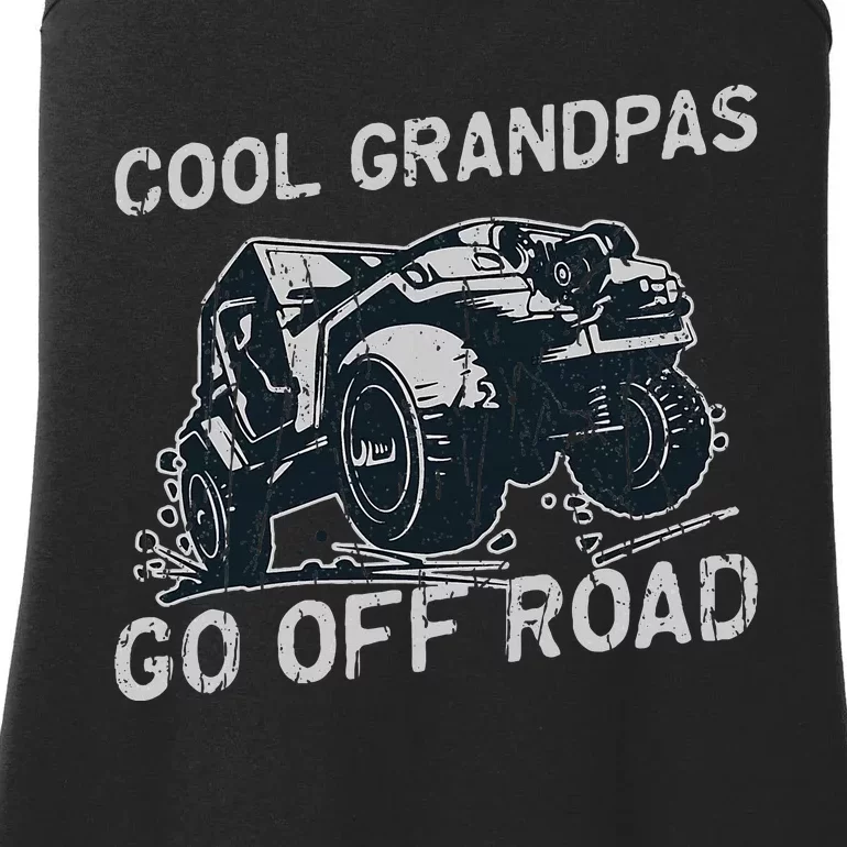 Cool Grandpas Go Off Road Offroading Ladies Essential Tank