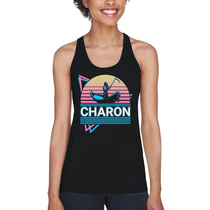 Charon Greek God Ancient Greek Mythology Women's Racerback Tank