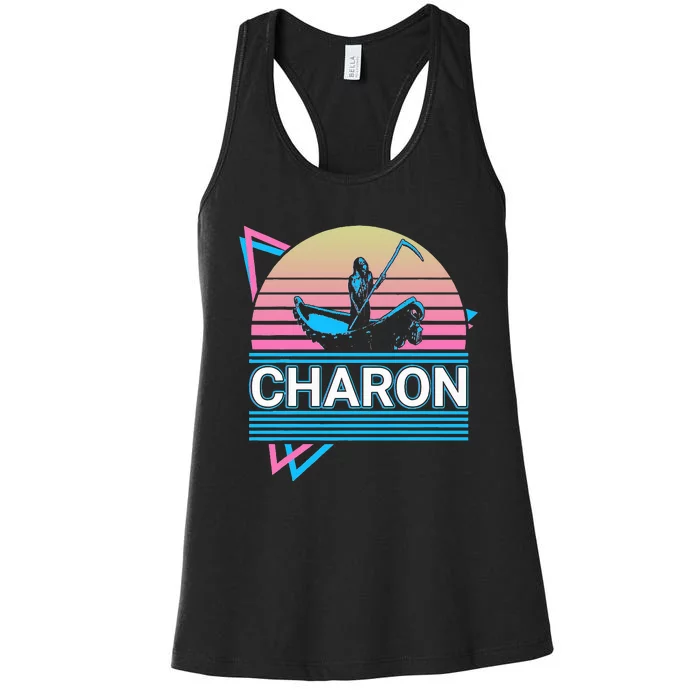 Charon Greek God Ancient Greek Mythology Women's Racerback Tank