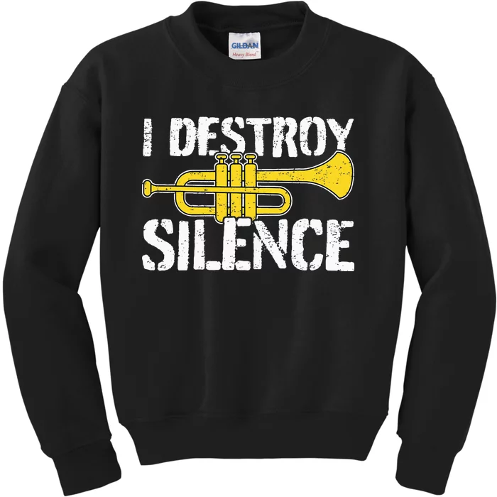 Cool Guitar Gift For Acoustic Guitarist Band Music Kids Sweatshirt