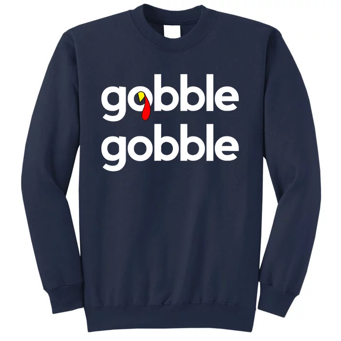 Cute Gobble Gobble Turkey Pilgrim Little Boys Thanksgiving Sweatshirt