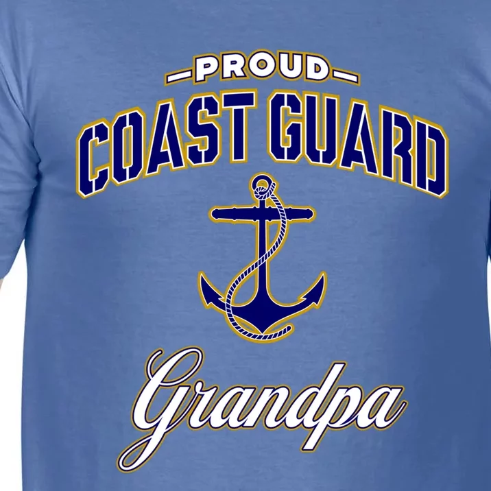 Coast Guard Grandpa Funny Gift For Men Comfort Colors T-Shirt