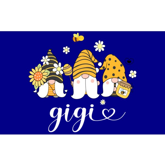 Cute Gigi Gnomes With Bees And Sunflower Country Style Funny Gift Bumper Sticker