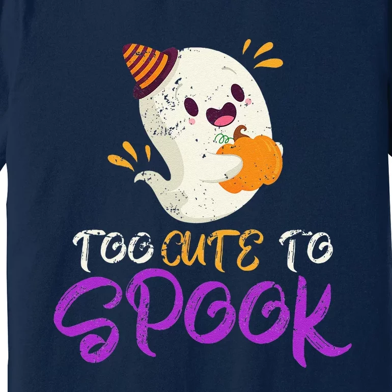 Cute Ghoul Gift Idea Spooky Ghost Halloween Premium T-Shirt