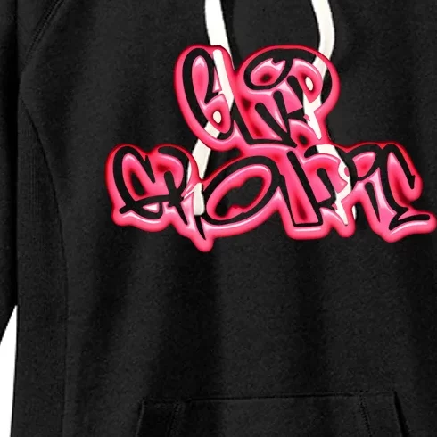 Clip Groupe Graffiti Women's Fleece Hoodie