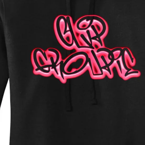 Clip Groupe Graffiti Women's Pullover Hoodie