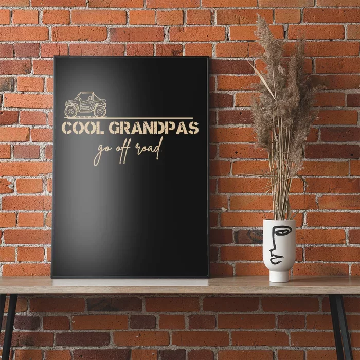 Cool Grandpas Go Off Road Utv Side By Side Accessories Poster