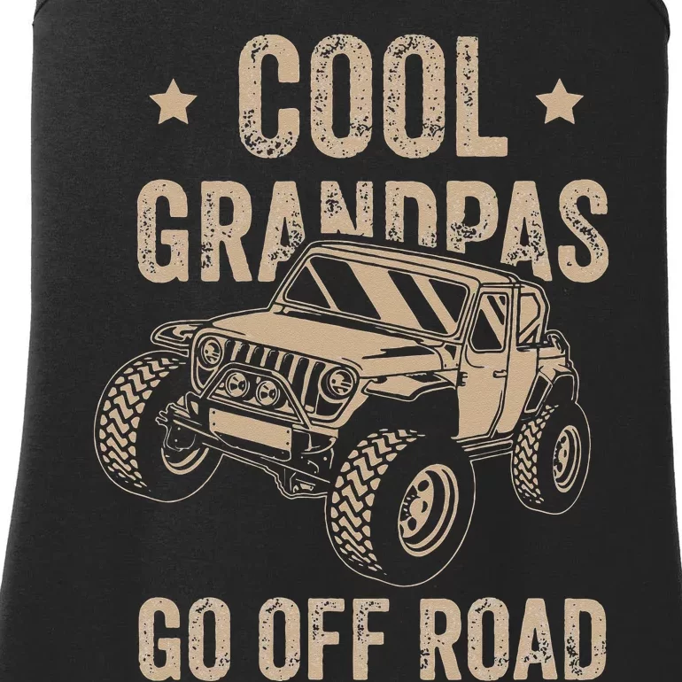 Cool Grandpas Go Off Road Off Road Gift 4x4 Dirt Ladies Essential Tank