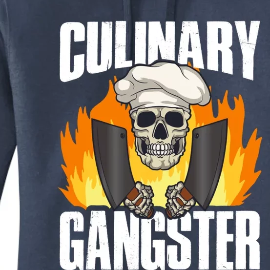 Culinary Gangster Great Gift Women's Pullover Hoodie