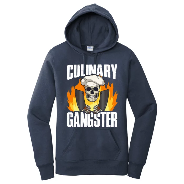 Culinary Gangster Great Gift Women's Pullover Hoodie