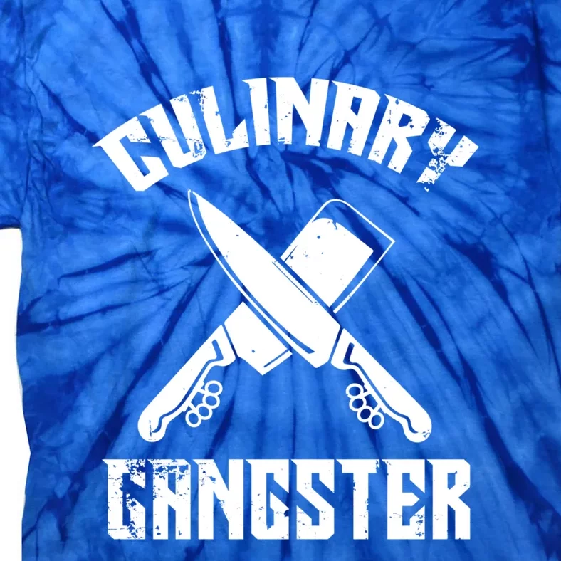 Culinary Gangster Gourmet Kitchen Chef Gift Tie-Dye T-Shirt