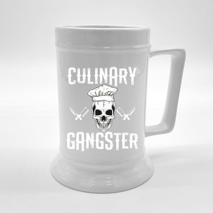 Culinary Gangster Gift Front & Back Beer Stein