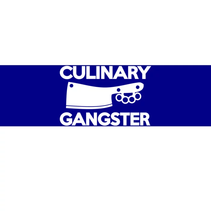 Culinary Gangster Gift Bumper Sticker