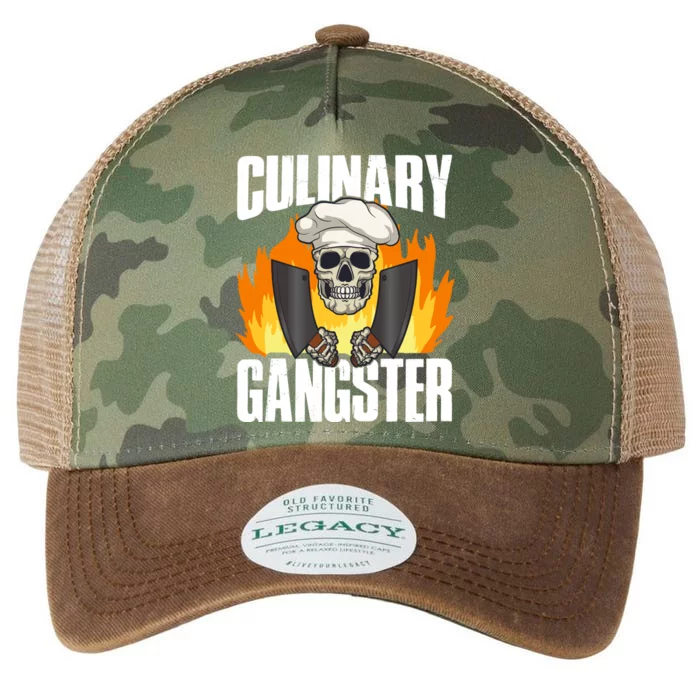 Culinary Gangster Great Gift Legacy Tie Dye Trucker Hat