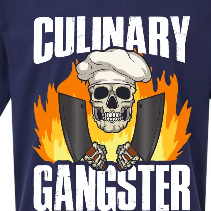 Culinary Gangster Great Gift Sueded Cloud Jersey T-Shirt