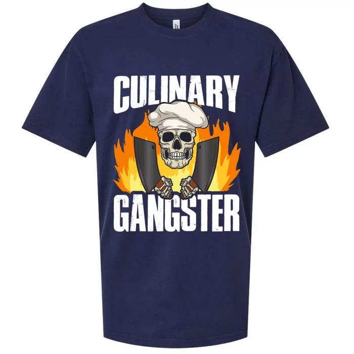 Culinary Gangster Great Gift Sueded Cloud Jersey T-Shirt