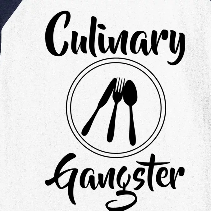 Culinary Gangster Gift Baseball Sleeve Shirt