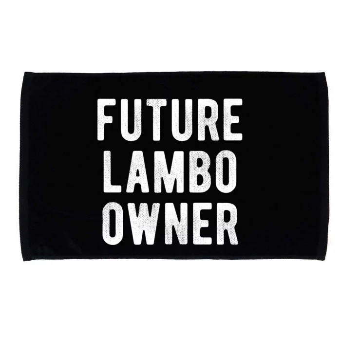 Cryptocurrency Great Gift Future Lambo Owner Funny Bitcoin Gift Microfiber Hand Towel