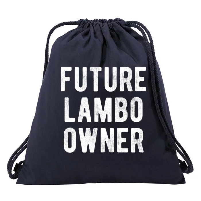 Cryptocurrency Great Gift Future Lambo Owner Funny Bitcoin Gift Drawstring Bag