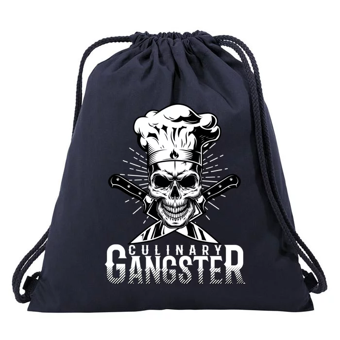 Culinary Gangsters Gift Drawstring Bag