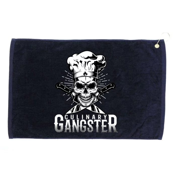 Culinary Gangsters Gift Grommeted Golf Towel