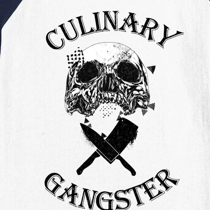 Culinary Gangster Great Gift Baseball Sleeve Shirt