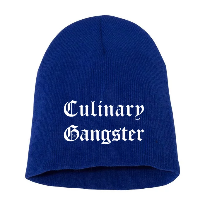 Culinary Gangster Gift Short Acrylic Beanie