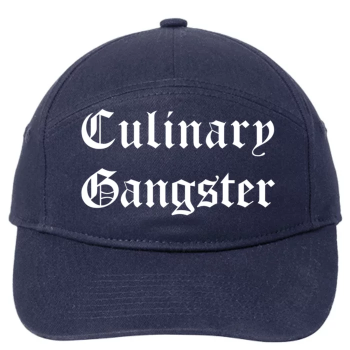 Culinary Gangster Gift 7-Panel Snapback Hat