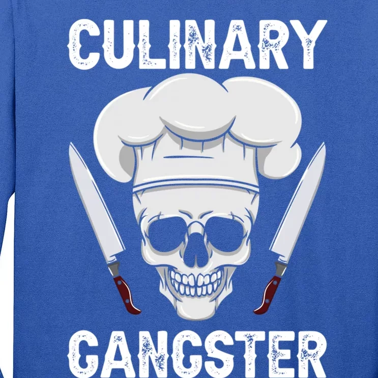 Culinary Gangster Gastronomy Talented Chef Cook Cooking Cute Gift Tall Long Sleeve T-Shirt