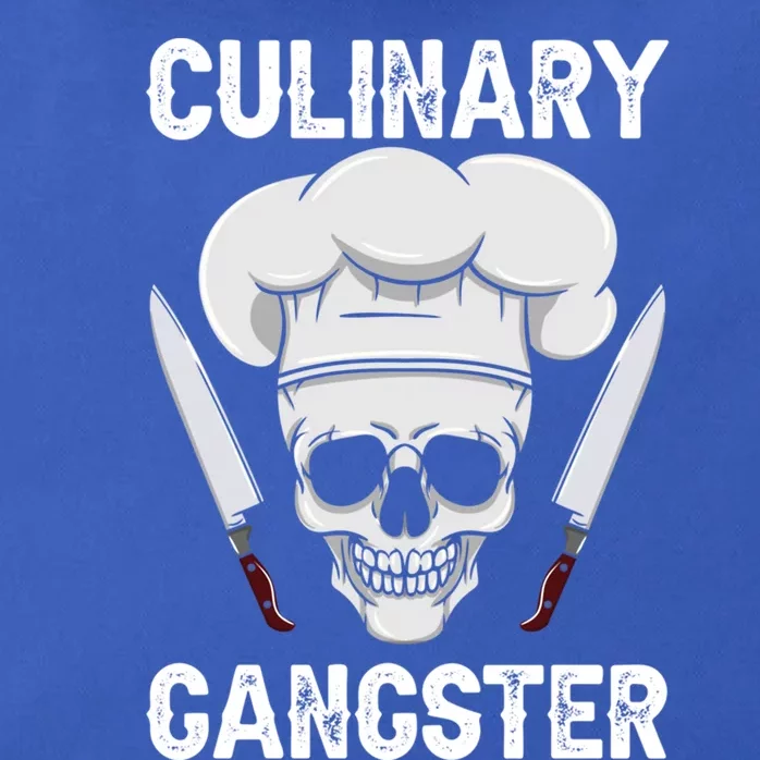 Culinary Gangster Gastronomy Talented Chef Cook Cooking Cute Gift Zip Tote Bag