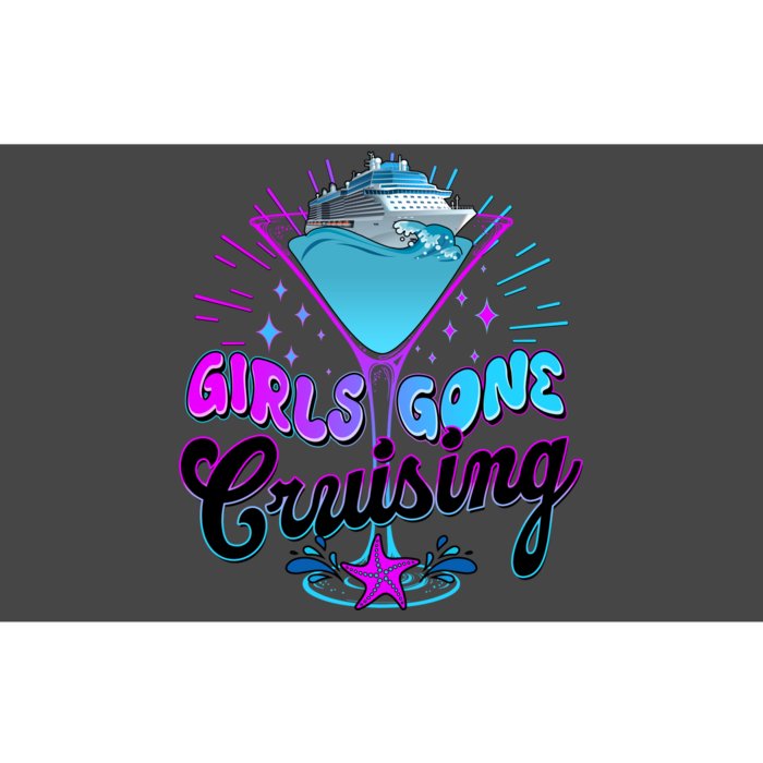 Cute Girl Gone Cruising Girl Trip Bumper Sticker