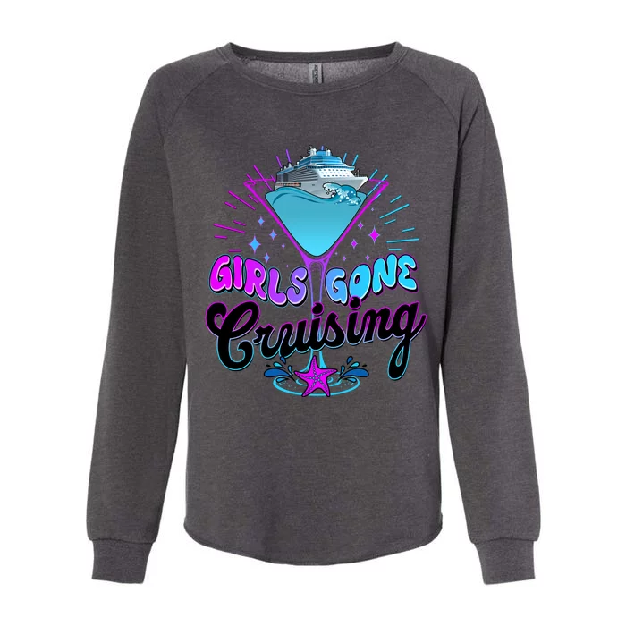 Cute Girl Gone Cruising Girl Trip Womens California Wash Sweatshirt