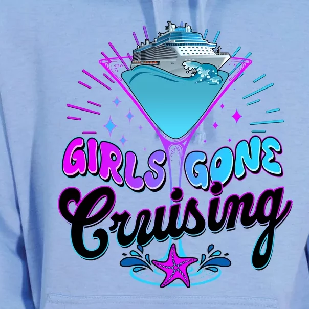 Cute Girl Gone Cruising Girl Trip Unisex Surf Hoodie