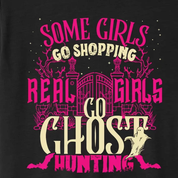 Cute Girl Go Ghost Hunting Paranormal Supernatural Apparel ChromaSoft Performance T-Shirt