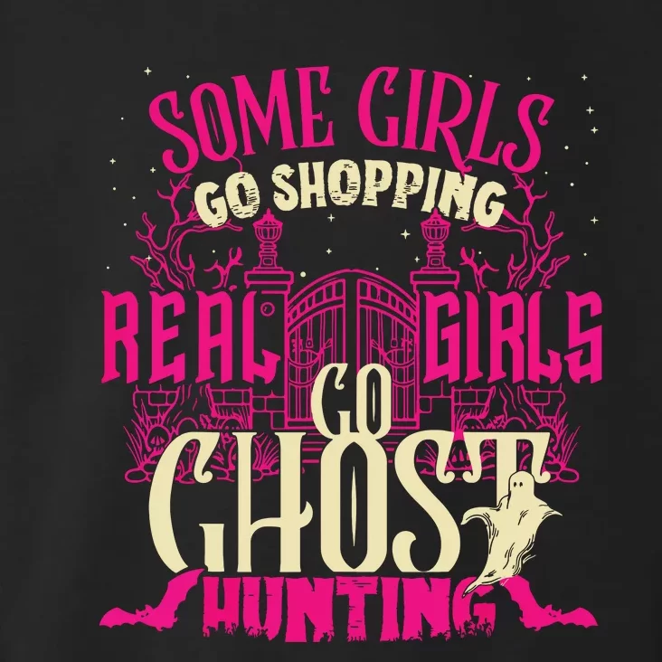 Cute Girl Go Ghost Hunting Paranormal Supernatural Apparel Toddler Hoodie