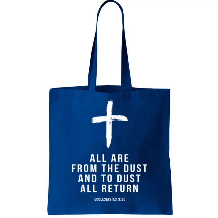 Christian Group Gift All Are From Dust Holy Week Bible Verse Gift Tote Bag