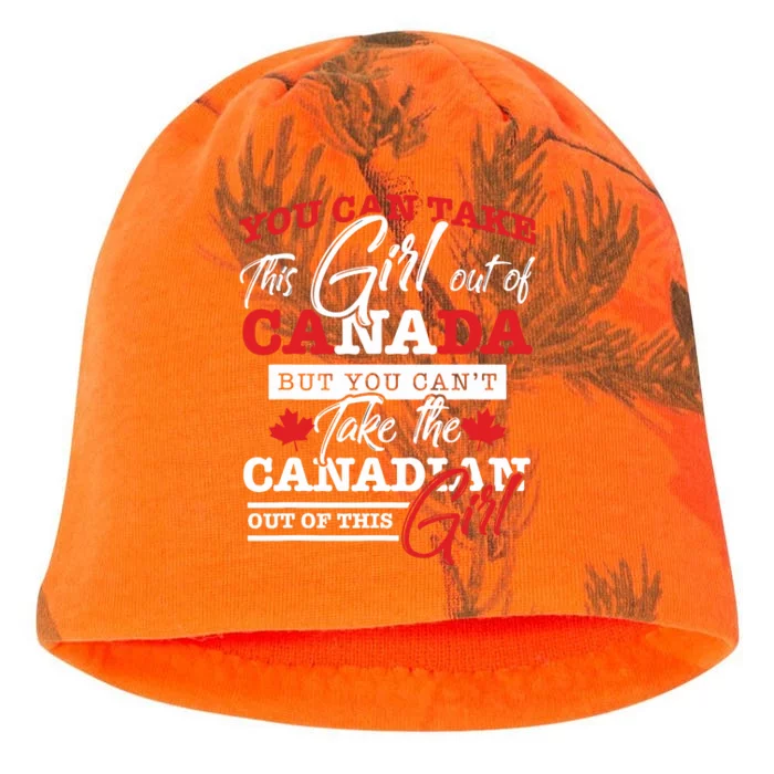 Canadian Girl Gifts Maple Leaf Canada Kati - Camo Knit Beanie