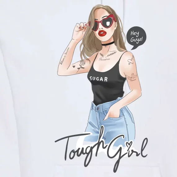 Cool Girl Girl In Sunglasses Premium Hoodie