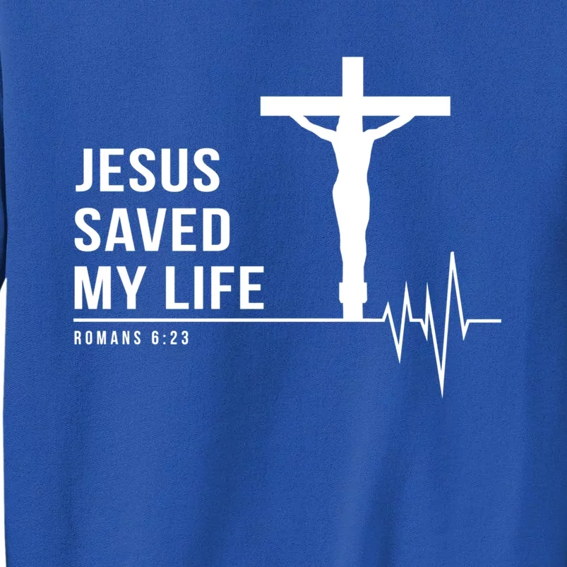 Christian Group Gift Jesus Saved My Life Holy Week Bible Gift Sweatshirt