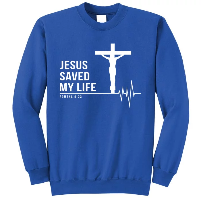 Christian Group Gift Jesus Saved My Life Holy Week Bible Gift Sweatshirt