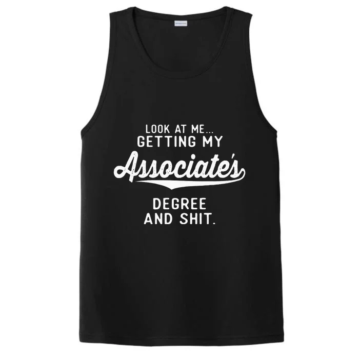 College Graduation Gifts Him Her Getting Associates Degree Performance Tank