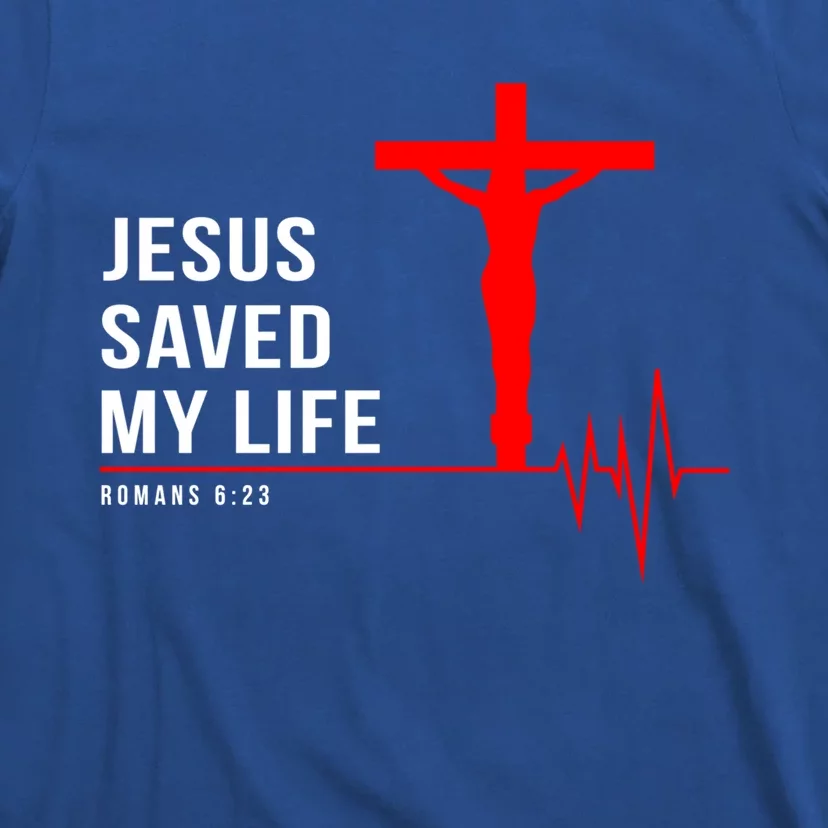 Christian Group Gift Jesus Saved My Life Holy Week Bible Funny Gift T-Shirt