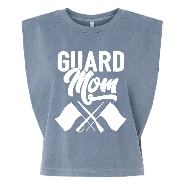 Color Guard Gift Guard Mom Colorguard Mother Gift Garment-Dyed Women's Muscle Tee